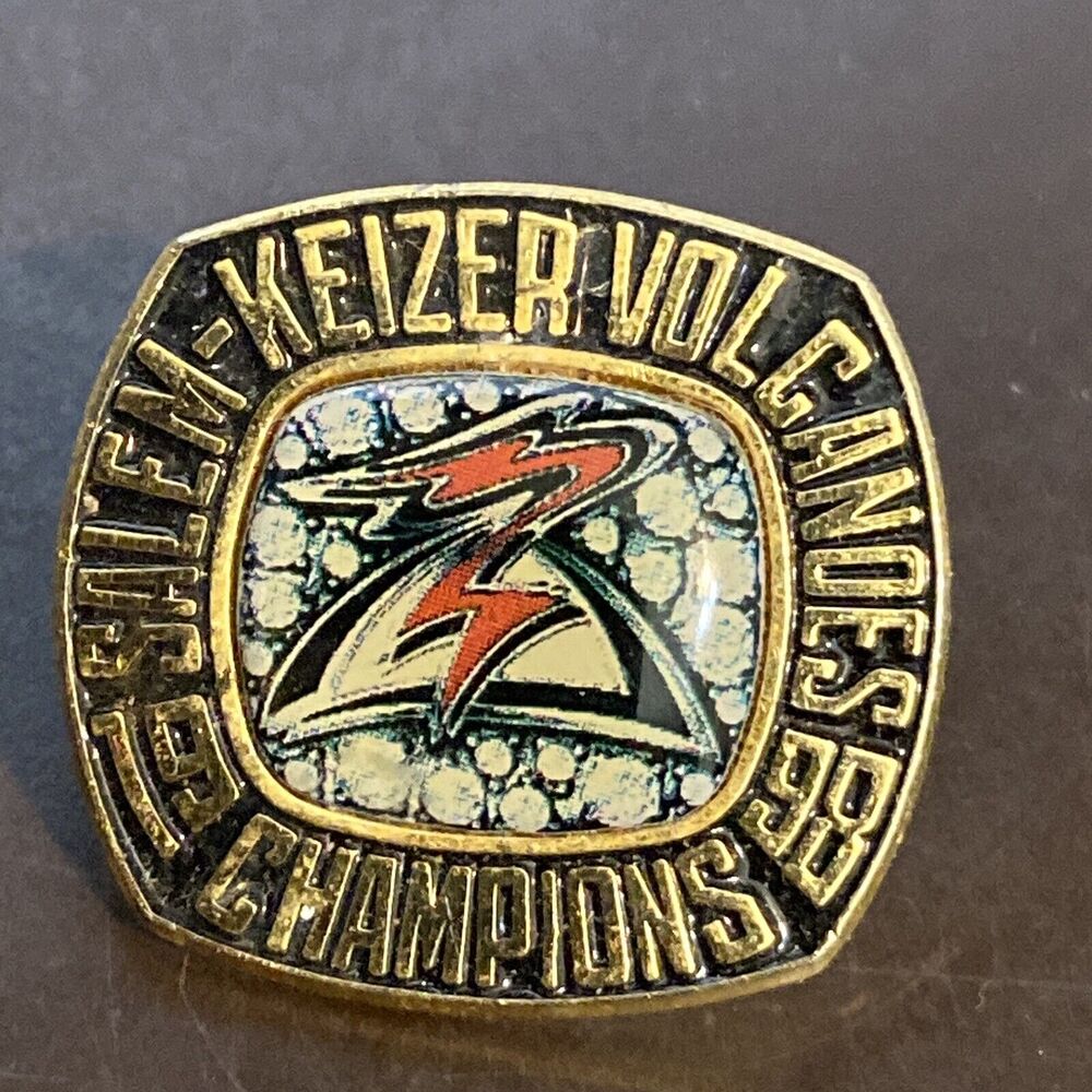 Salem-Keizer Volcanoes Champsion Lapel Pin Championship Baseball 1998 Champs HTF